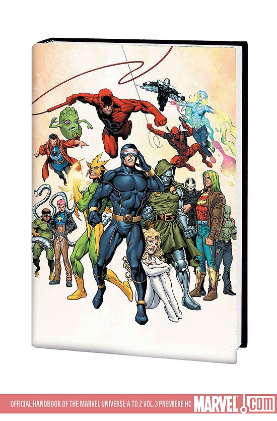 OFFICIAL HANDBOOK OF THE MARVEL UNIVERSE A TO Z VOL. 3 PREMIERE #0