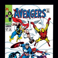 AVENGERS #58 COVER