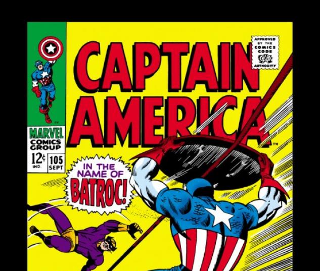 CAPTAIN AMERICA #105 COVER