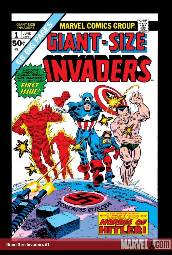 GIANT SIZE INVADERS #1 COVER