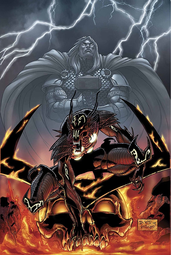 STORMBREAKER: THE SAGA OF BETA RAY BILL (2007) #5 COVER