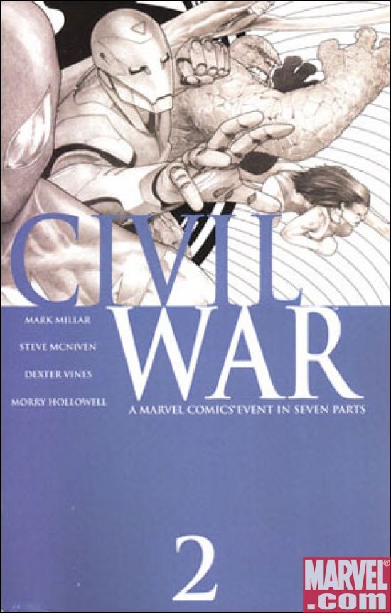 Civil War #2 3rd Printing