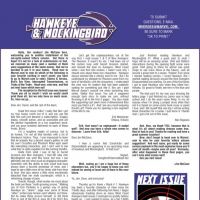 HAWKEYE & MOCKINGBIRD #2 letters page