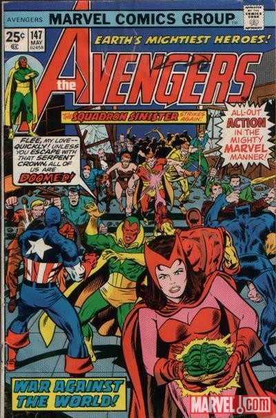 AVENGERS #147 cover