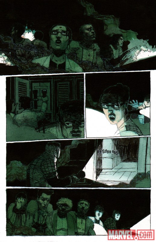 X-MEN: CURSE OF THE MUTANTS - SMOKE & BLOOD #1 preview art by Gabriel Hernandez Walta 4