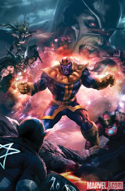 THE THANOS IMPERATIVE #3 cover by Aleksi Briclot