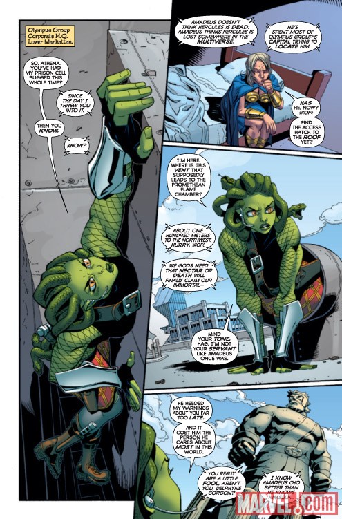 Heroic Age: Prince of Power #4 preview art by Reilly Brown and Adam Archer