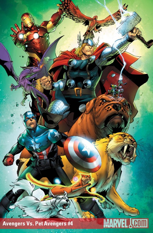 Avengers Vs. Pet Avengers (2010) #4