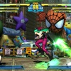 Screenshot of Ryu vs. Morrigan in Shadow Mode in Marvel vs. Capcom 3