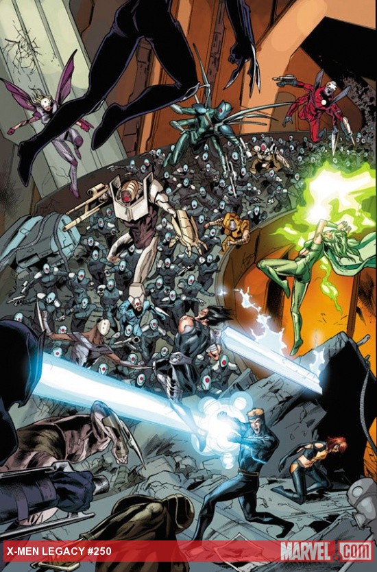X-Men Legacy #250 preview art by Steve Kurth
