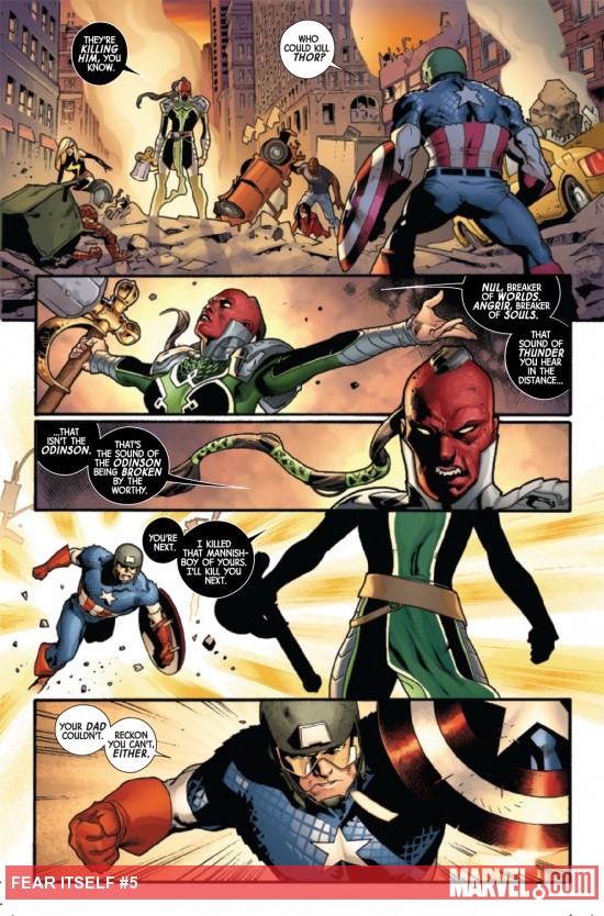 Fear Itself #5 interior page