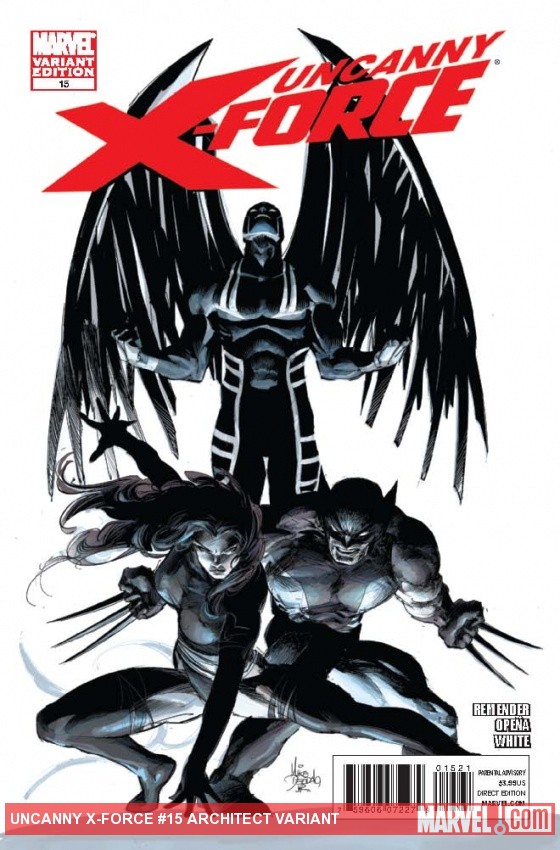 Uncanny X-Force (2010) #15 (Architect Variant)