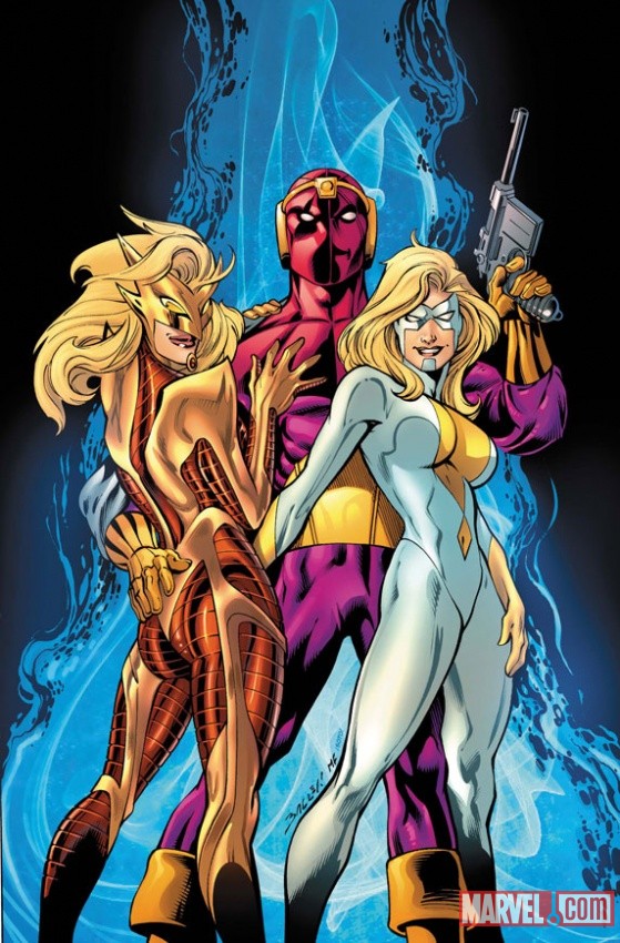 Thunderbolts teaser art by Mark Bagley