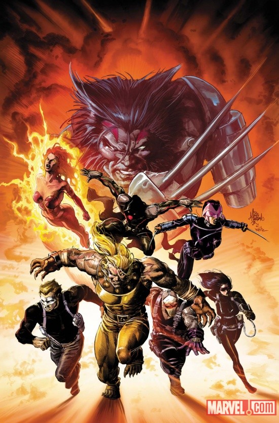 Uncanny X-Force #19.1 cover by Mike Deodato