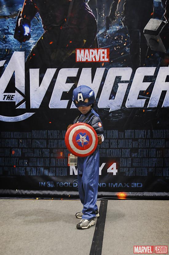 C2E2 2012: Captain America in the Marvel Costume Contest