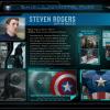 Screenshot of Steve Rogers Personnel File from the Second Screen Experience app