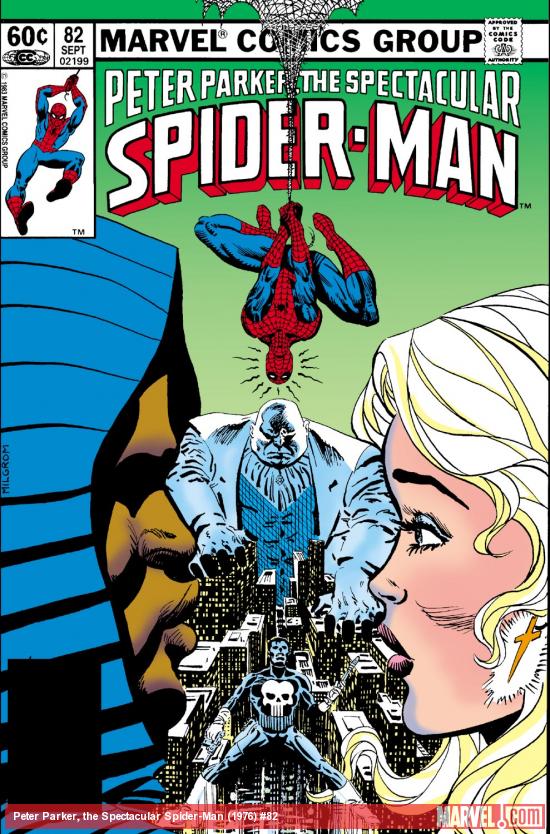 Peter Parker, the Spectacular Spider-Man (1976) #82 Cover