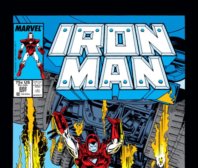 Iron Man (1968) #222 Cover