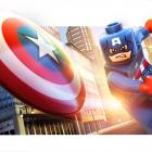 Captain America character render from LEGO Marvel Super Heroes