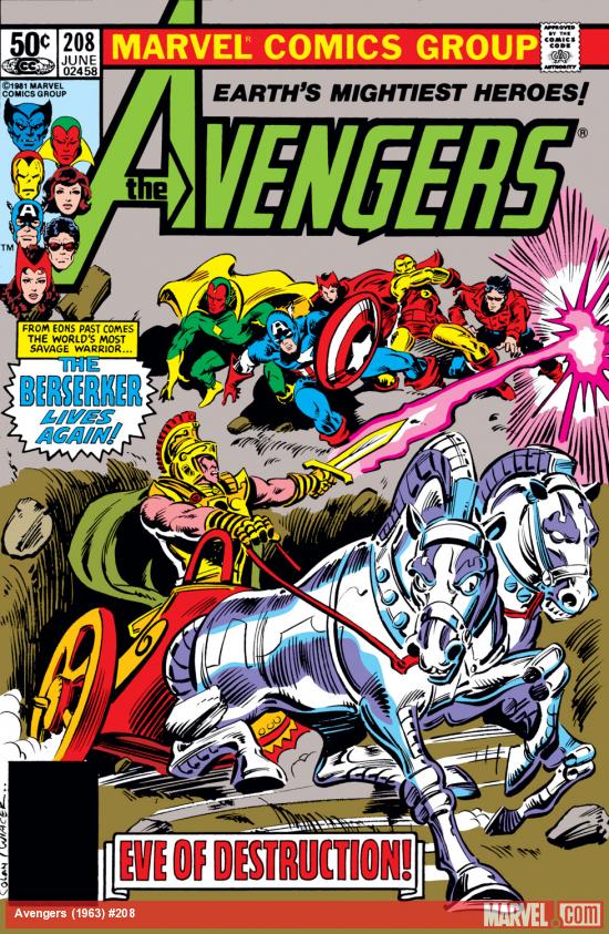 Avengers (1963) #208 Cover