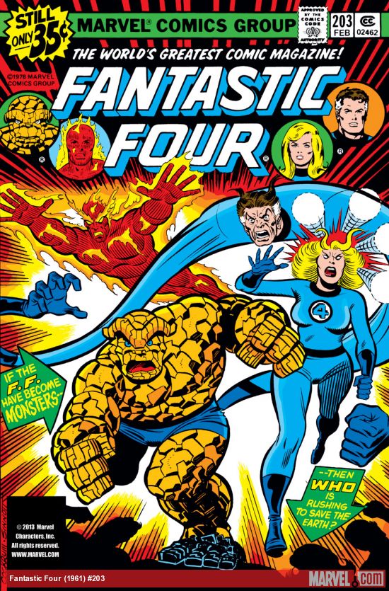 Fantastic Four (1961) #203 Cover