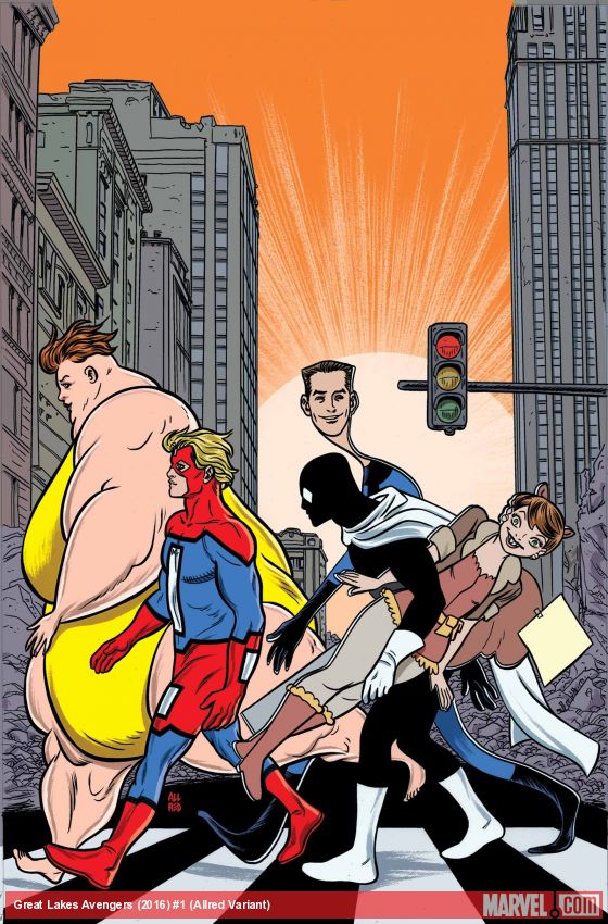 Great Lakes Avengers (2016) #1 (Allred Variant)
