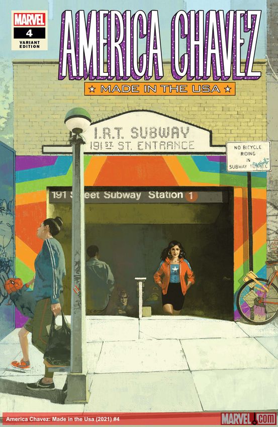 America Chavez: Made in the USA (2021) #4 (Variant)