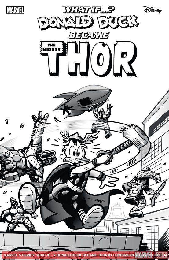 MARVEL & DISNEY: WHAT IF…? DONALD DUCK BECAME THOR (2024) #1 (Variant)