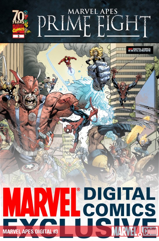 Marvel Apes: Prime Eight Digital Comic (2009) #3