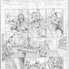 DARK REIGN: MISTER NEGATIVE #1 pencil art by Gianluca Gugliotta