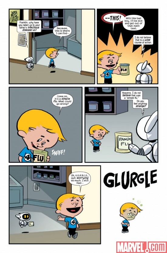 FRANKLIN RICHARDS: APRIL FOOLS! #1 preview page 3