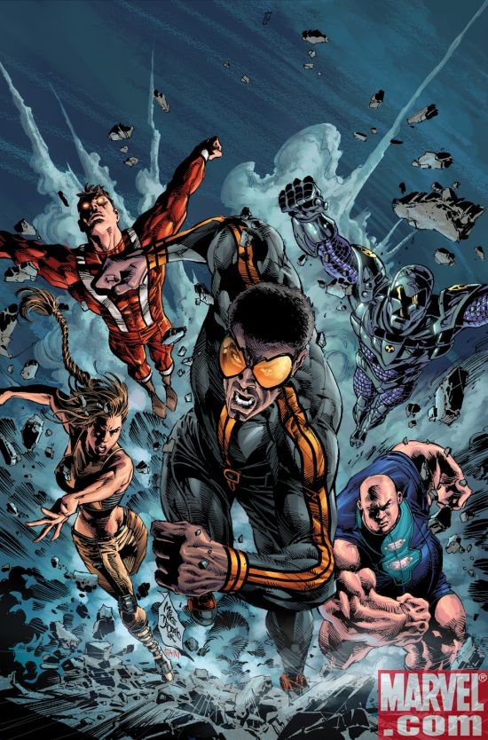SQUADRON SUPREME #9 cover by Mike Deodato