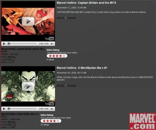 Marvel YouTube Channel