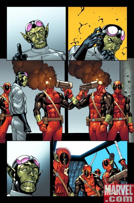DEADPOOL #3 preview art by Paco Medina