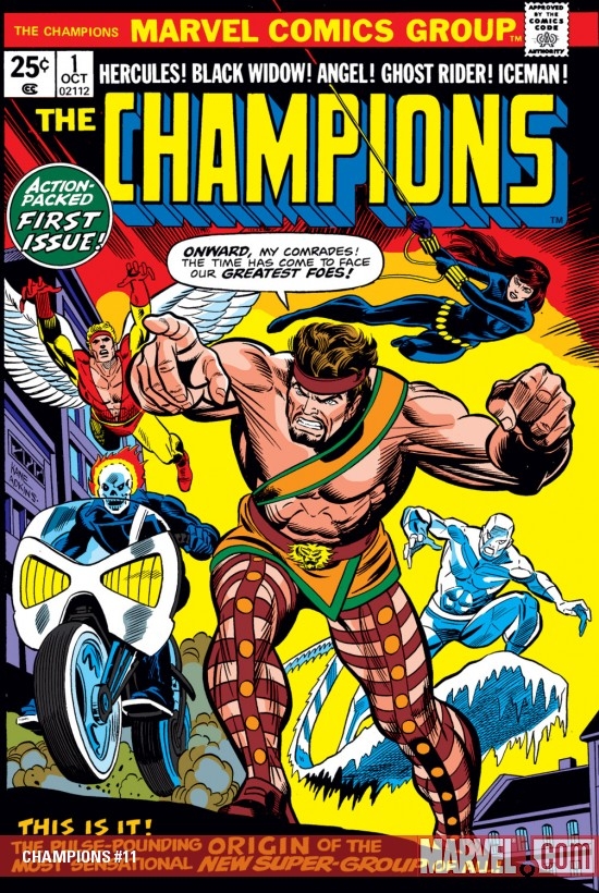 CHAMPIONS #11 COVER
