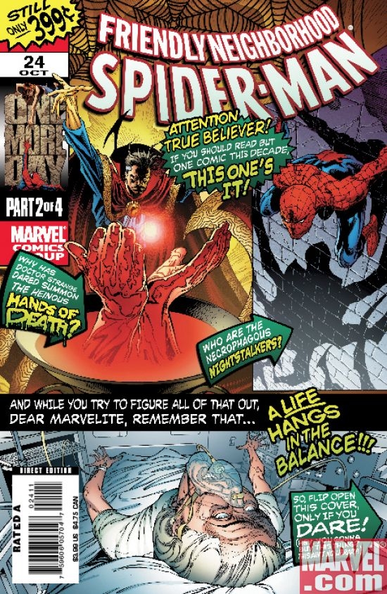 Friendly Neighborhood Spider-Man #24 Quesada Cover