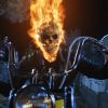 Ghost Rider on his hellcycle