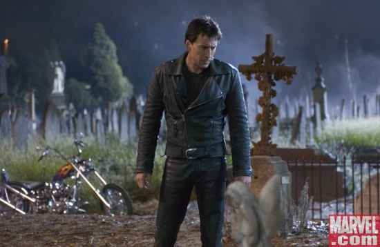 Johnny in graveyard