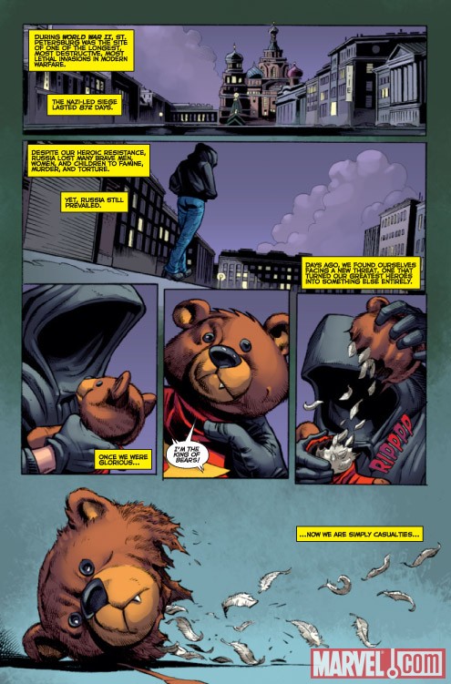 DARKSTAR AND THE WINTER GUARD #3 preview art by Steve Ellis