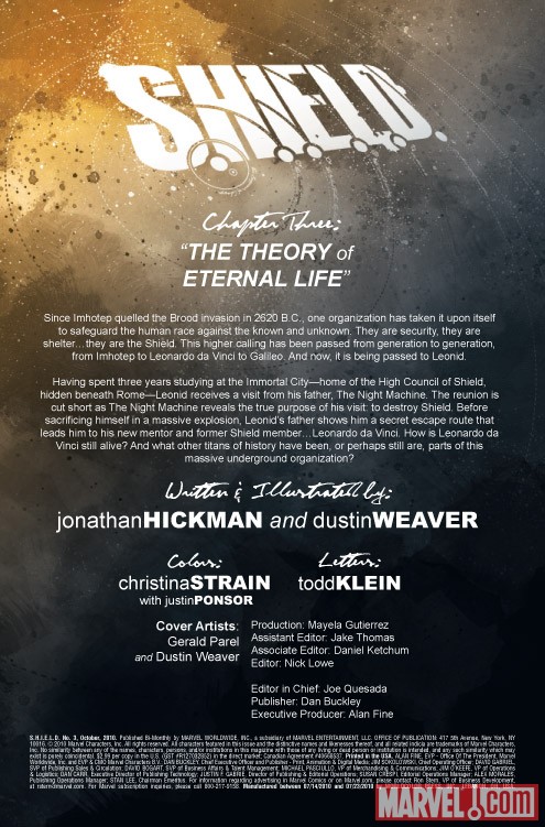 S.H.I.E.L.D. #3 recap page