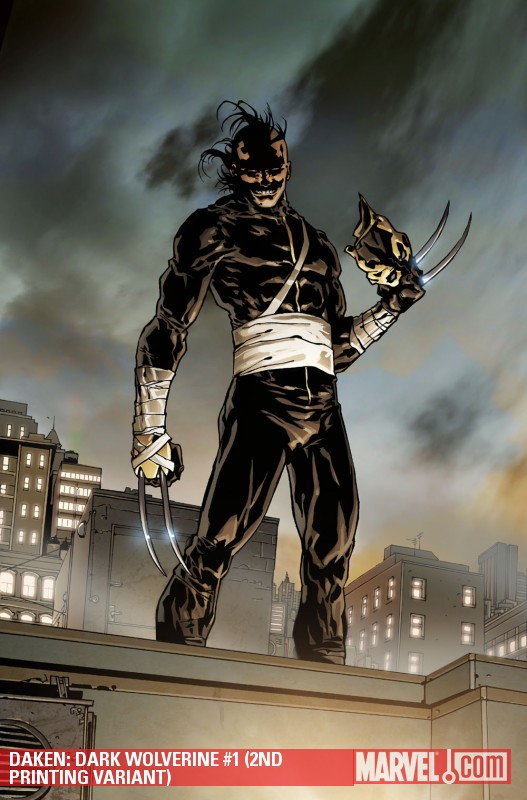 Daken: Dark Wolverine (2010) #1 (2ND PRINTING VARIANT)