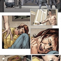 New Mutants (2009) #23 preview art by Steve Kurth