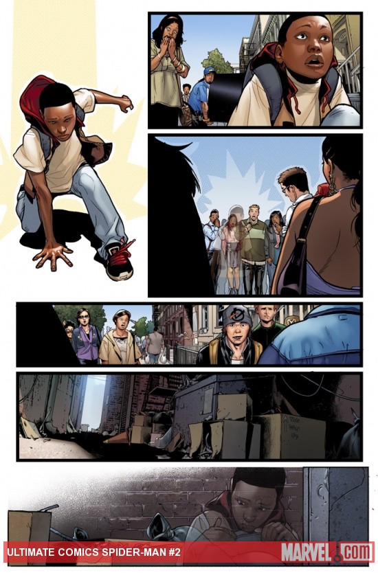 Ultimate Comics Spider-Man (2011) #2 preview art by Sara Pichelli