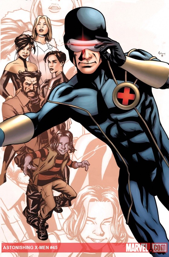 Astonishing X-Men #45 cover by Mike McKone