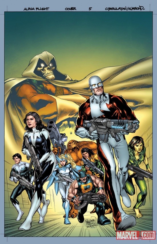 Alpha Flight #5 cover art by Carlo Pagulayan