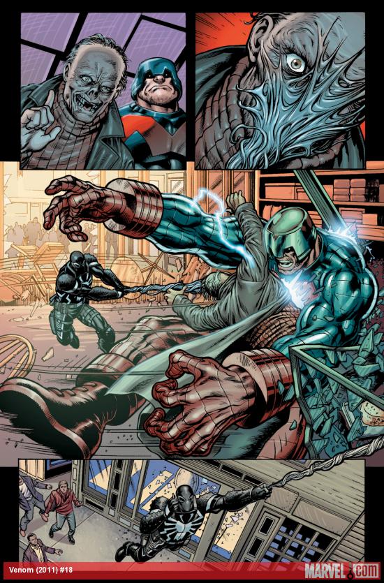 Venom #18 preview art by Lan Medina