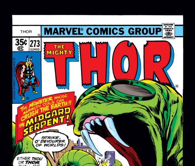 Thor (1966) #273 Cover