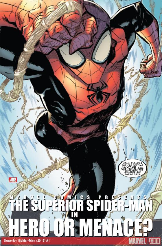 Superior Spider-Man #1 preview art by Ryan Stegman
