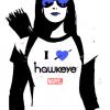 HAWKEYE 9 2ND PRINTING VARIANT
