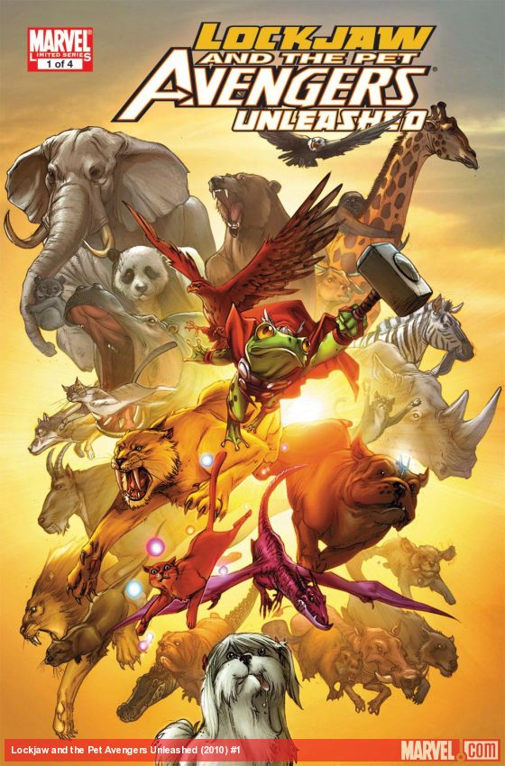 Lockjaw and the Pet Avengers Unleashed (2010) #1
